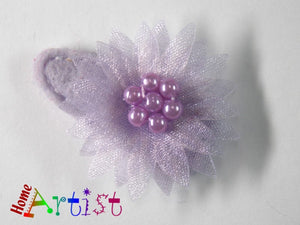 [Haarspange Blume]-[Haarspangen Haarklammer]-[HomeArtist]-[Haarschmuck]-[Haarclips]-[Baby]-Homeartist