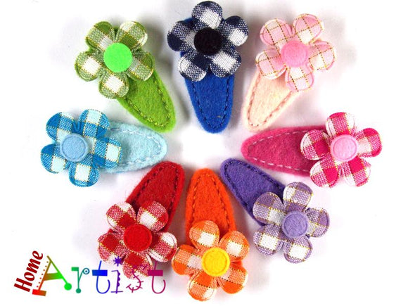 [Haarspange Blume]-[Haarspangen Haarklammer]-[HomeArtist]-[Haarschmuck]-[Haarclips]-[Baby]-Homeartist