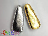 2er set Baby Haarspangen Spange Silber Gold-Homeartist