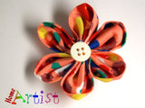 [Haarspange Blume]-[Haarspangen Haarklammer]-[HomeArtist]-[Haarschmuck]-[Haarclips]-[Baby]-Homeartist