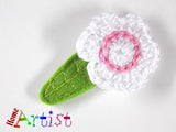 [Haarspange Blume]-[Haarspangen Haarklammer]-[HomeArtist]-[Haarschmuck]-[Haarclips]-[Baby]-Homeartist