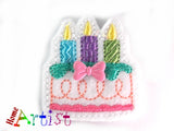 Haarspange Geburtstag kuchen 4cm-Homeartist