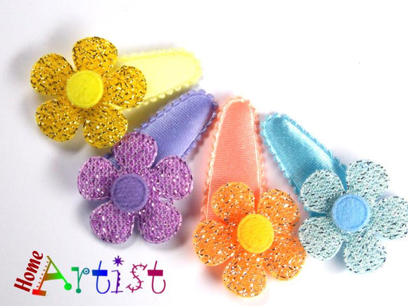 [Haarspange Blume]-[Haarspangen Haarklammer]-[HomeArtist]-[Haarschmuck]-[Haarclips]-[Baby]-Homeartist