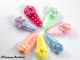 [Haarspange Blume]-[Haarspangen Haarklammer]-[HomeArtist]-[Haarschmuck]-[Haarclips]-[Baby]-Homeartist
