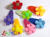 [Haarspange Blume]-[Haarspangen Haarklammer]-[HomeArtist]-[Haarschmuck]-[Haarclips]-[Baby]-Homeartist