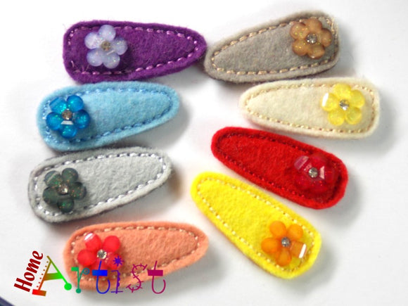 [Haarspange Blume]-[Haarspangen Haarklammer]-[HomeArtist]-[Haarschmuck]-[Haarclips]-[Baby]-Homeartist