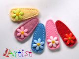 [Haarspange Blume]-[Haarspangen Haarklammer]-[HomeArtist]-[Haarschmuck]-[Haarclips]-[Baby]-Homeartist