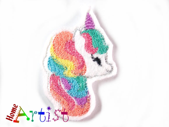 Unicorn Einhorn 4cm Haarspange - freie farbwahl-Homeartist