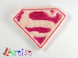 Superman Haarspange 4cm - freie Farbwahl-Homeartist