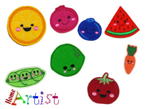 Apfel & Obst Haarspange 3-4cm - zum auswählen-Homeartist