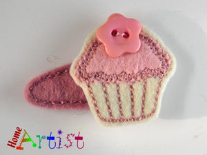 Cupcake Muffin Haarspange 4cm - freie Farbwahl-Homeartist