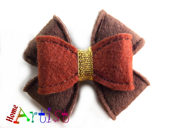 Haarspange Schleife 5cm - freie Farbwahl-Homeartist