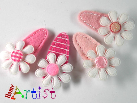 [Haarspange Blume]-[Haarspangen Haarklammer]-[HomeArtist]-[Haarschmuck]-[Haarclips]-[Baby]-Homeartist