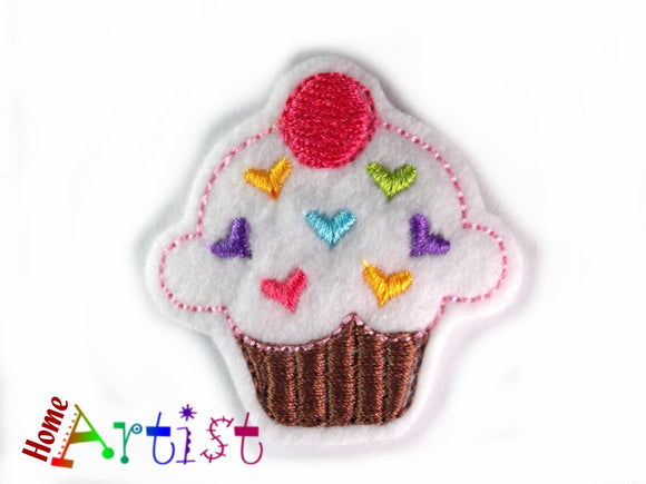 Cupcake Muffin Haarspange 3-4cm - freie Farbwahl-Homeartist