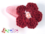 [Haarspange Blume]-[Haarspangen Haarklammer]-[HomeArtist]-[Haarschmuck]-[Haarclips]-[Baby]-Homeartist