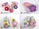 [Haarspange Blume]-[Haarspangen Haarklammer]-[HomeArtist]-[Haarschmuck]-[Haarclips]-[Baby]-Homeartist