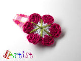 [Haarspange Blume]-[Haarspangen Haarklammer]-[HomeArtist]-[Haarschmuck]-[Haarclips]-[Baby]-Homeartist