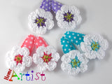 [Haarspange Blume]-[Haarspangen Haarklammer]-[HomeArtist]-[Haarschmuck]-[Haarclips]-[Baby]-Homeartist