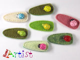 Haarspange Marienkafer baby Spange - freie Farbwahl-Homeartist