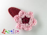 [Haarspange Blume]-[Haarspangen Haarklammer]-[HomeArtist]-[Haarschmuck]-[Haarclips]-[Baby]-Homeartist