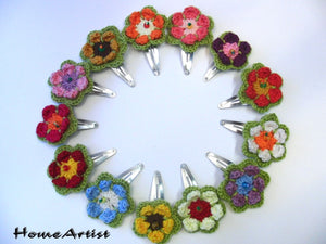 [Haarspange Blume]-[Haarspangen Haarklammer]-[HomeArtist]-[Haarschmuck]-[Haarclips]-[Baby]-Homeartist