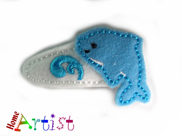 Delfin Haarspange 5cm - freie Farbwahl-Homeartist