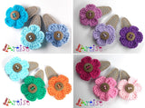 [Haarspange Blume]-[Haarspangen Haarklammer]-[HomeArtist]-[Haarschmuck]-[Haarclips]-[Baby]-Homeartist