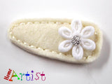 [Haarspange Blume]-[Haarspangen Haarklammer]-[HomeArtist]-[Haarschmuck]-[Haarclips]-[Baby]-Homeartist