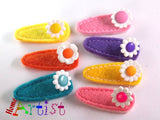 [Haarspange Blume]-[Haarspangen Haarklammer]-[HomeArtist]-[Haarschmuck]-[Haarclips]-[Baby]-Homeartist