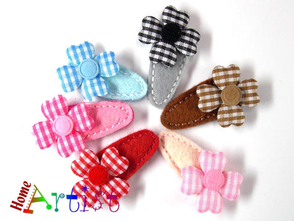 [Haarspange Blume]-[Haarspangen Haarklammer]-[HomeArtist]-[Haarschmuck]-[Haarclips]-[Baby]-Homeartist