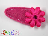 [Haarspange Blume]-[Haarspangen Haarklammer]-[HomeArtist]-[Haarschmuck]-[Haarclips]-[Baby]-Homeartist
