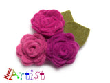 Haarspange Rose - freie Farbwahl-Homeartist