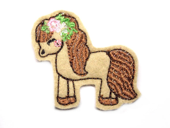 Pony Pferd Haarspange  4cm- freie Farbwahl