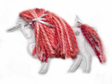 Einhorn Applikation Pony Pferd Patch    - Freie Farbwahl