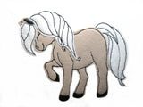 Pony Pferd Applikation Pony Pferd Patch    - Freie Farbwahl